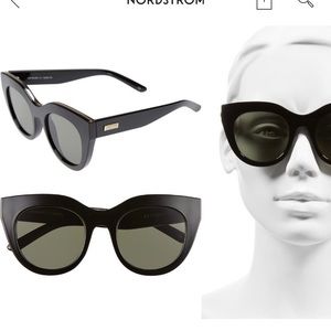 Le Specs Air Heart Sunglasses